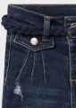 Spodnie dziewczęce MAYORAL 2542 ciemny jeans