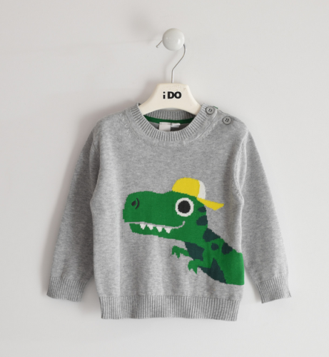 Sweter chłopięcy iDO 4.3403/00 szary