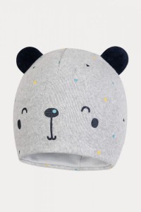 Czapka chłopięca BROEL BAFI szara