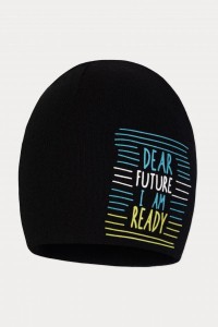 Czapka chłopięca BROEL GIBI 1 czarna