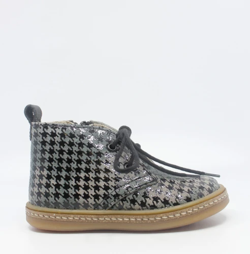 Buty dziewczęce EMEL E2621A-18 cieniowana pepitka