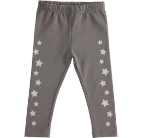 Leginsy dziewczęce iDO 4.3653/00 grafitowe