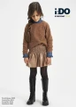 Sweter dziewczęcy iDO 4.3905/00 karmelowy