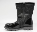 Buty dziewczęce EMEL E2611C zimowe lakierowane