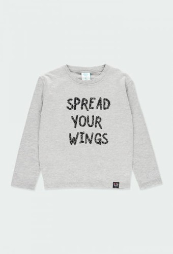 Bluzka dziewczęca BOBOLI 433000 szary