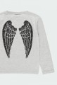 Bluzka dziewczęca BOBOLI 433000 szary