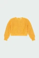 Sweter dziewczęcy BOBOLI 723169 żółty