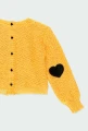 Sweter dziewczęcy BOBOLI 723169 żółty