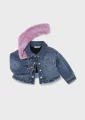 Kurtka dziewczęca MAYORAL 2431 jeans/róż