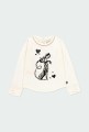 Bluzka dziewczęca BOBOLI 723091 krem
