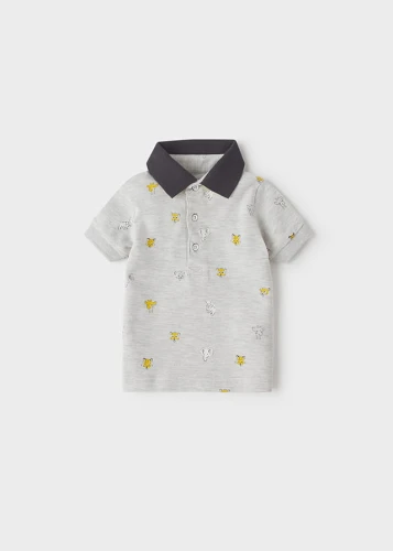 Polo chłopięce MAYORAL 1108 szare