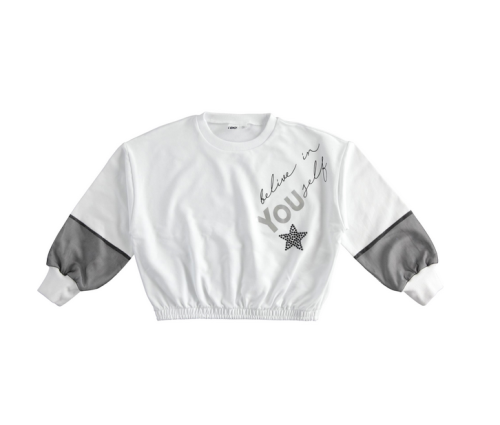 Bluza dziewczęca iDO 4.4494/00 biała