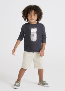 Bermudy chłopięce MAYORAL 3255 beżowe