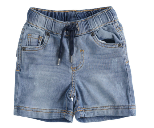 Bermudy chłopięce iDO 4.4690/00 jeansowe