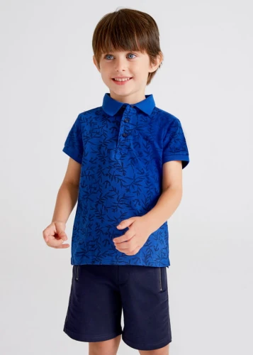 Polo chłopięce MAYORAL 3102 niebieskie