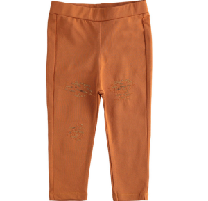Leginsy dziewczęce iDO 4.4337/00 karmelowe