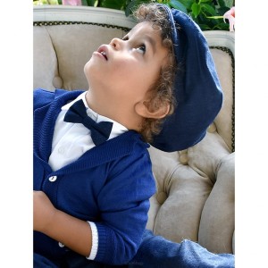 Muszka chłopięca CHRISTOPHER granatowa