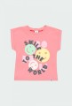 Bluzka dziewczęca BOBOLI 424066 różowa