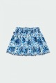 Spódniczka dziewczęca BOBOLI 434045 niebieska/wzór