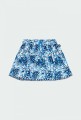 Spódniczka dziewczęca BOBOLI 434045 niebieska/wzór