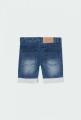 Bermudy chłopięce BOBOLI 504054 jeansowe