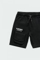 Bermudy chłopięce BOBOLI 524168 czarne