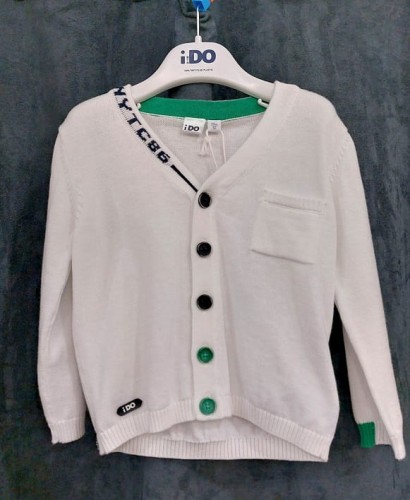 Sweter chłopięcy IDO 4.4220/00 biały