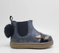 Buty dziewczęce WOJTYŁKO 1T23006GG granatowe