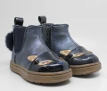 Buty dziewczęce WOJTYŁKO 1T23006GG granatowe