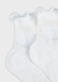 Skarpetki dziewczęce ABEL&LULA 5429 śmietankowe