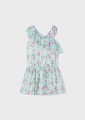 Kombinezon dziewczęcy MAYORAL 3842 mięta/kawiaty