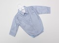 Koszulo-body chłopięce ARTEX biało-niebieskie