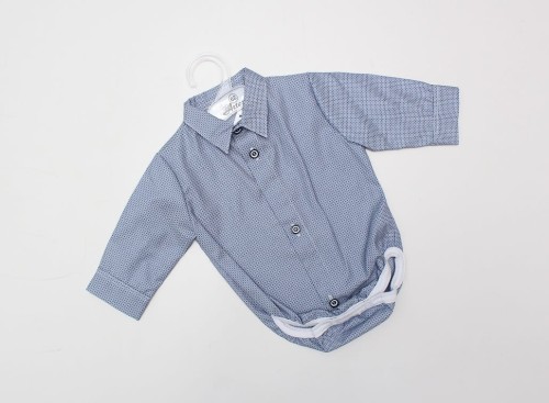 Koszulo-body chłopięce ARTEX niebiesko-granatowe