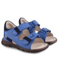 Sandały chłopięce EMEL E1560-32 niebieskie