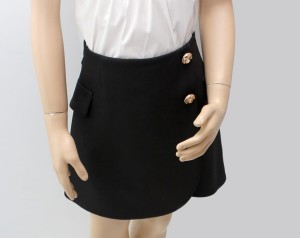 SPÓDNICA DZIEWCZĘCA ANBOR CZARNA