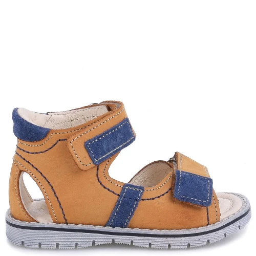 Sandały chłopięce EMEL E2220-25 karmelowe