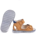 Sandały chłopięce EMEL E2220-25 karmelowe
