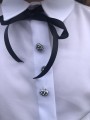Elegancka koszula dziewczęca biała