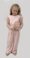 Kombinezon dziewczęcy ANBOR różowy