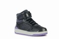 Buty dziewczęce GEOX J36HXA grafit, fiolet