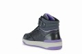 Buty dziewczęce GEOX J36HXA grafit, fiolet