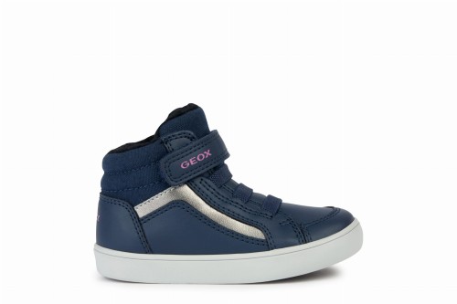 Buty dziewczęce GEOX B361MF granatowe, różowe