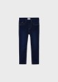 Spodnie skinny dziewczęce MAYORAL 23.577 ciemny jeans