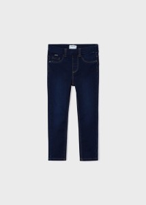 Spodnie skinny dziewczęce MAYORAL 23.577 ciemny jeans