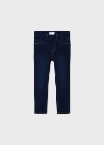 Spodnie skinny dziewczęce MAYORAL 23.577 ciemny jeans