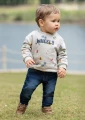 Spodnie jogger chłopięce MAYORAL 2539 ciemny jeans
