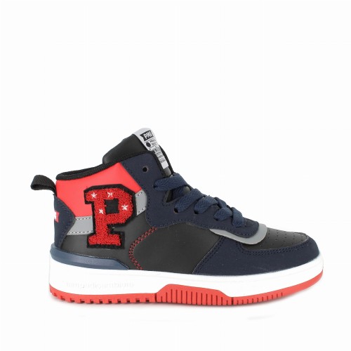 Buty chłopięce PRIMIGI 4962444 granat/czerwień