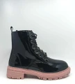 Buty dziewczęce WOJTYŁKO 5Z24111C czarne