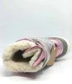 Buty dziewczęce WOJTYŁKO 1Z24099 srebrne, różowe