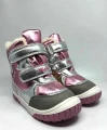 Buty dziewczęce WOJTYŁKO 1Z24099 srebrne, różowe